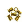 Single Kettenblattschrauben Stahl - 5mm - Gold -Fietsonderdelen 0014153 blb single chainring bolts gold