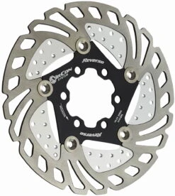 Reverse Aircon Remschijf - Zwart