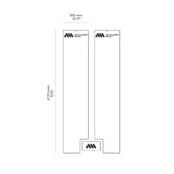 Honeycomp Vorkbeschermer - Transparant -Fietsonderdelen 158a704d249592