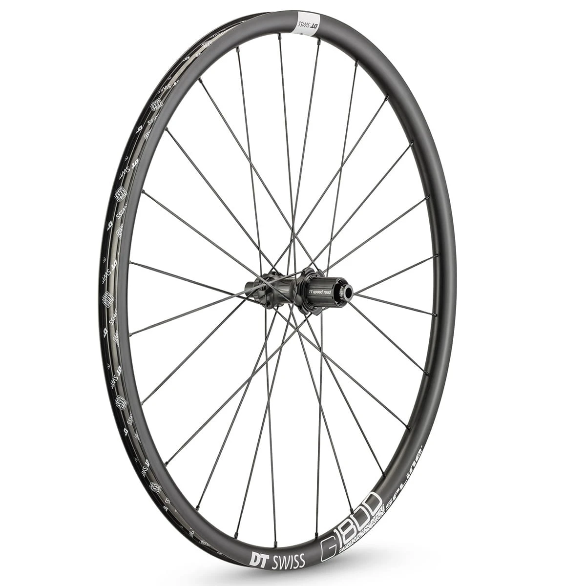 Dt-swiss Wiel G 1800 Spline Black Disc 27.5'' 25 Mm HR 3 Dt-swiss Wiel G 1800 Spline Black Disc 27.5'' 25 Mm HR