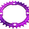 Race Face Kettingring Smal- 4 Bouts - 104mm - Paars 1 Race Face Kettingring Smal- 4 Bouts - 104mm - Paars -Fietsonderdelen 2041081530 CHAINRING SINGLE NARROW WIDE 4 BOLT 104mm 9 10 11 SPEED 30Z PURPLE