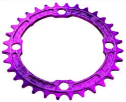 Race Face Kettingring Smal- 4 Bouts - 104mm - Paars