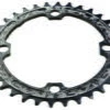 Race Face Kettingring Smal- 4 Bouts - 104mm - Zwart -Fietsonderdelen 2041083034 CHAINRING SINGLE NARROW WIDE 4 BOLT 104mm 9 10 11 SPEED 34Z BLACK