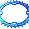 Race Face Kettingring Smal- 4 Bouts - 104mm - Blauw -Fietsonderdelen 2041083134 CHAINRING SINGLE NARROW WIDE 4 BOLT 104mm 9 10 11 SPEED 34Z BLUE