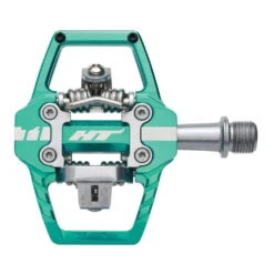 HT T1 Trail Clipless Pedaal - Cyaan Groen