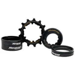 Reverse Microspline Single Speed Kit 13 Tanden - Zwart