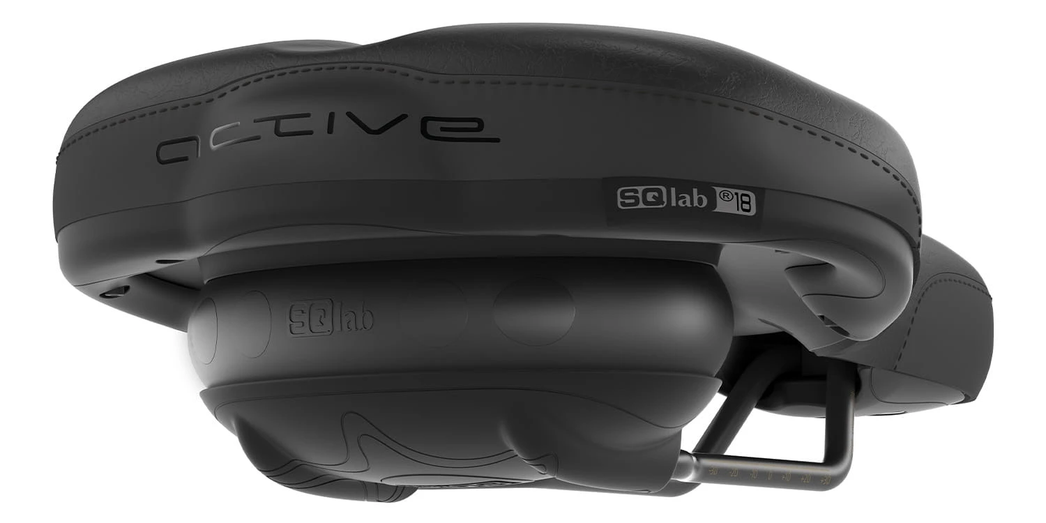 Sqlab 621 Ergolux Active 2.0 Zadel - Zwart 7 Sqlab 621 Ergolux Active 2.0 Zadel - Zwart - Afbeelding 5