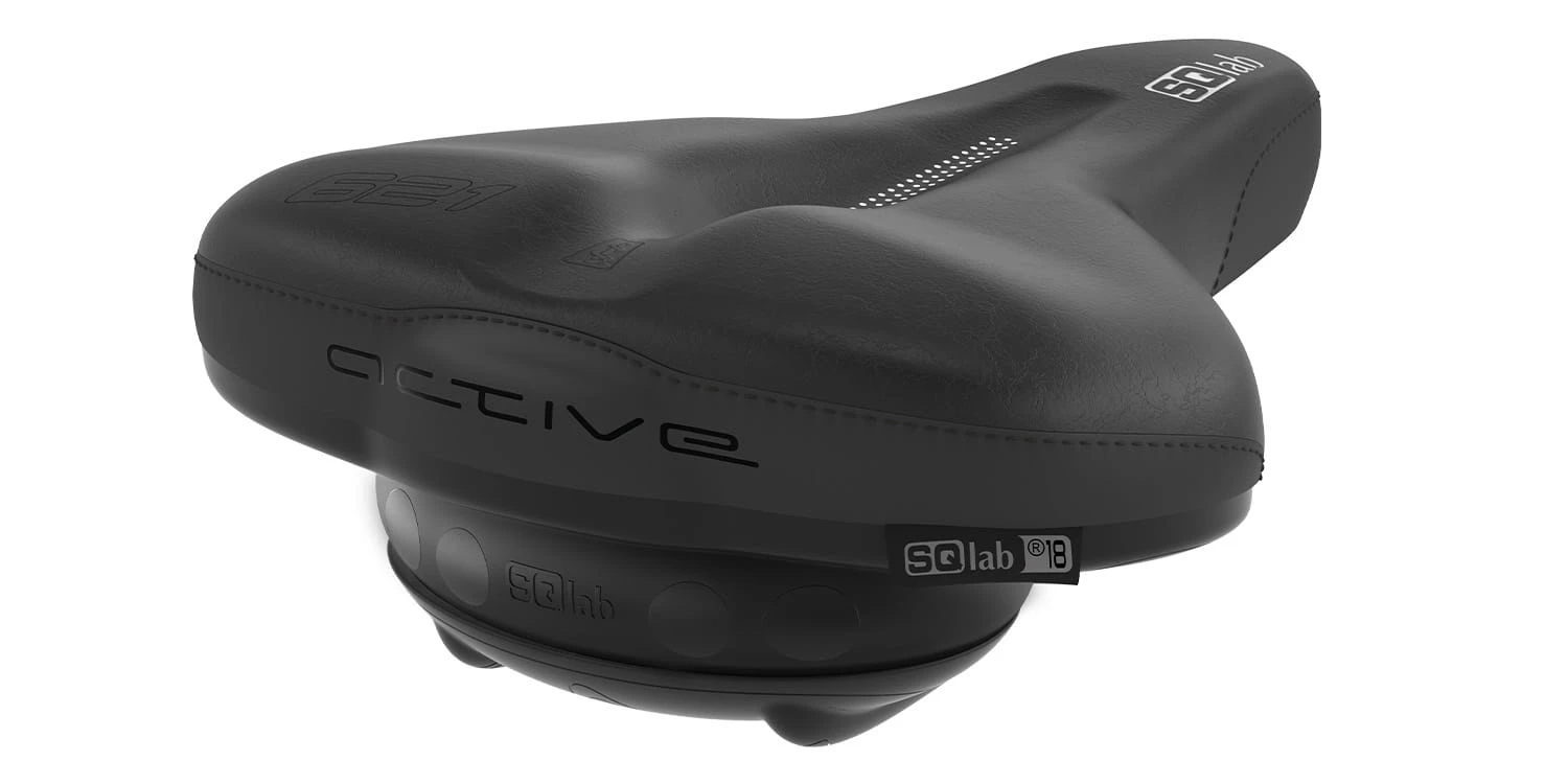 Sqlab 621 Ergolux Active 2.0 Zadel - Zwart 4 Sqlab 621 Ergolux Active 2.0 Zadel - Zwart - Afbeelding 2