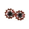 HOPE Jockey Wheels Schakelpoelies - 12Z - Rood -Fietsonderdelen 53353