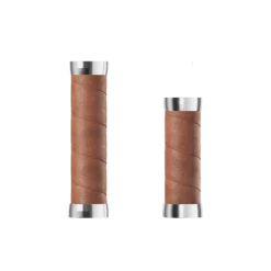 BROOKS Slanke Lederen Handvatten - 130/100 Mm - Donkerbruin