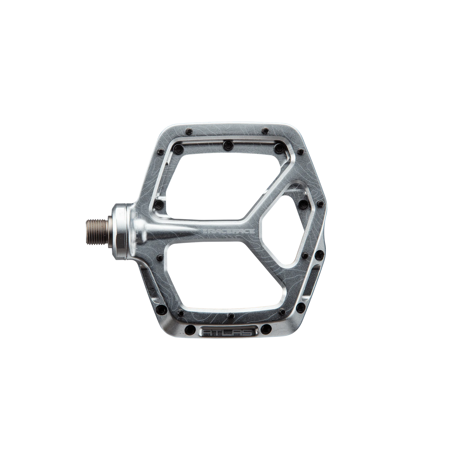 Race Face Atlas Pedalen AM22 - Zilver 3 Race Face Atlas Pedalen AM22 - Zilver