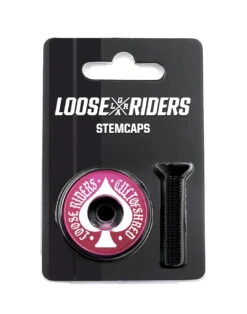 LOOSE RIDERS Stengeldop Spade - Roze -Fietsonderdelen 8629 2b
