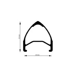 Velg 28 Inch - Archetype - Bewerkt - Grijs -Fietsonderdelen Archtype Rim detailsohyuolK25JsFI