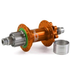 HOPE Pro 4 Trial/Singlespeed-achterwielnaaf Oranje 32-gaats - 135 Mm Bolt In