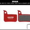 GALFER Geavanceerd Remblok - SRAM HDR, Red 22, Force, Rival, Level Ultimate, TLM