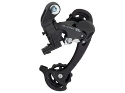 MICROSHIFT MTB Achterderailleur Lange Kooi 2/3x7/8 Speed - Zwart -Fietsonderdelen MTBSchaltwerkLongCage23x78speed black 2