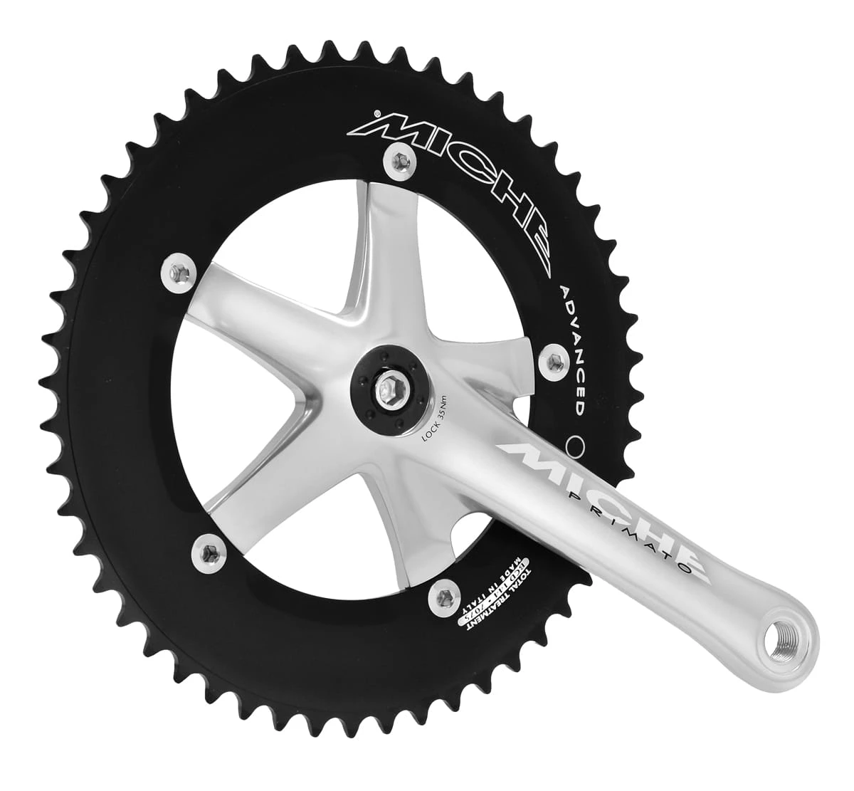 MICHE Crank Pista Advanced 52 Tanden - 175mm 3 MICHE Crank Pista Advanced 52 Tanden - 175mm
