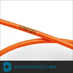 CAPGO Schakelen Buitenste Afdekking BL 3m - Neon Oranje
