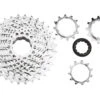MICROSHIFT R10 Road Cassette 10sp 11-32T Staal - Chroom -Fietsonderdelen R10RoadKassette10sp11 32TSteel chrome 1