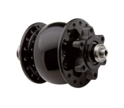 Naaf Dynamo-SON 28 Disc 6-gaats - Zwart Geanodiseerd