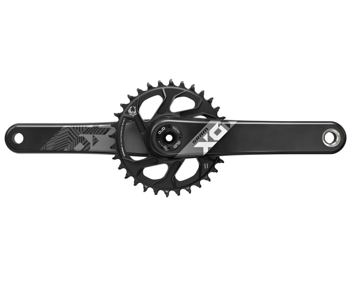 SRAM Crankset X01 Eagle DUB - FAT 4'' - 30 T / DM - Zwart 3 SRAM Crankset X01 Eagle DUB - FAT 4'' - 30 T / DM - Zwart