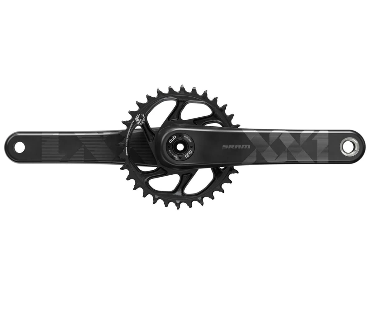 SRAM Crankset XX1 Eagle DUB FAT 4'' - 30 T / DM - Zwart 3 SRAM Crankset XX1 Eagle DUB FAT 4'' - 30 T / DM - Zwart