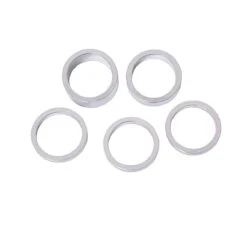 Balhoofd Spacer Set 5 Stuks - 1 Inch - Zwart