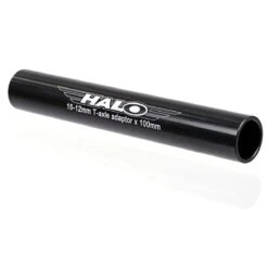 Halo Doorgaande As Adapter 15 Tot 12 Mm - Zwart