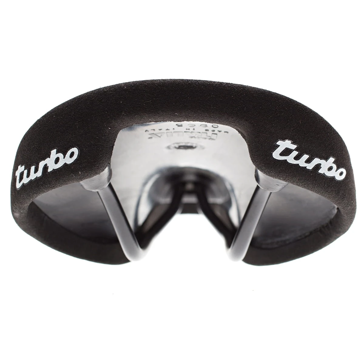 SELLE ITALIA Zadel Turbo 1980 - Nubuck Zwart 5 SELLE ITALIA Zadel Turbo 1980 - Nubuck Zwart - Afbeelding 3