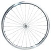 Novatec Singlespeed/vast Wielstel - Gepolijst Zilver -Fietsonderdelen VR Silber