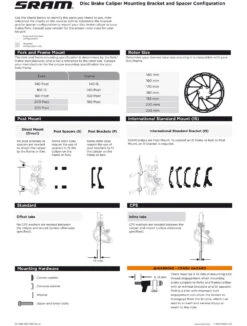 AVID Schijfadapter - 60IS 60mm HR 200mm -Fietsonderdelen caliper mounting 15715fd204d39a6GwOXBX4c1ver