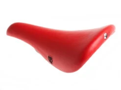 Vlieg Zadeltje - Rood -Fietsonderdelen fly sattel red 179342