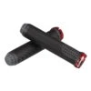 SPANK Spike 30 Lock On Handvatten - Zwart/Rood -Fietsonderdelen griffe rot