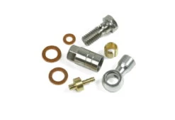 HOPE Verbindingsset 90° Voor Stalen Gevlochten Lijn