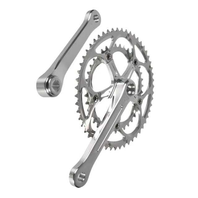 Heritage 2-speed Crank Voor 8/9-speed Vierkant 172.5mm - 53/39 Tanden 3 Heritage 2-speed Crank Voor 8/9-speed Vierkant 172.5mm - 53/39 Tanden