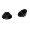 Halo Adapter Voor DJ Wideboy-naven 9mm QR - Zwart -Fietsonderdelen huha wbax qr