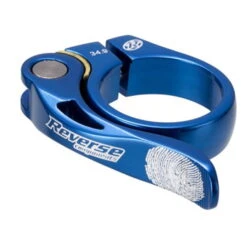 Reverse Long Life Zadelpenklem 34.9mm - Blauw