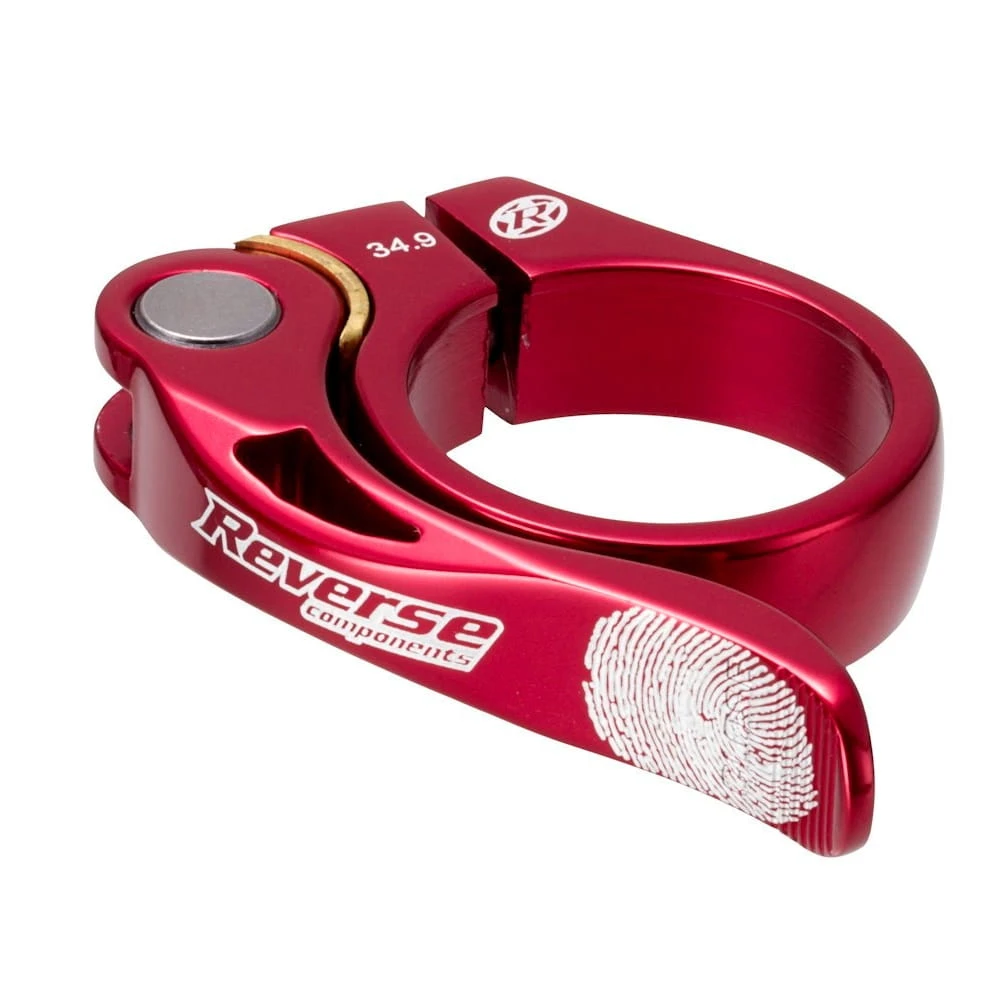 Reverse Long Life Zadelpenklem 34.9mm - Rood 3 Reverse Long Life Zadelpenklem 34.9mm - Rood