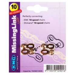 KMC MissingLink Kettingslot - 10-weg -Fietsonderdelen missinglink kettenschloss 10 fach 146492