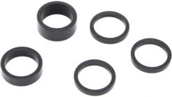 Balhoofd Spacer Set 5-delig 1-1/8 Inch - Zwart