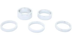 Balhoofd Spacer Set 5-delig 1-1/8 Inch - Zilver