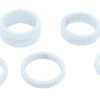 Balhoofd Spacer Set 5-delig 1-1/8 Inch - Wit -Fietsonderdelen mzizoteyng