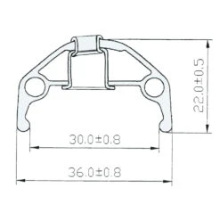 Halo SAS 26 Inch Mountainbike Velg Voor Schijfremmen En V-brake -Fietsonderdelen rmha tech sas bp