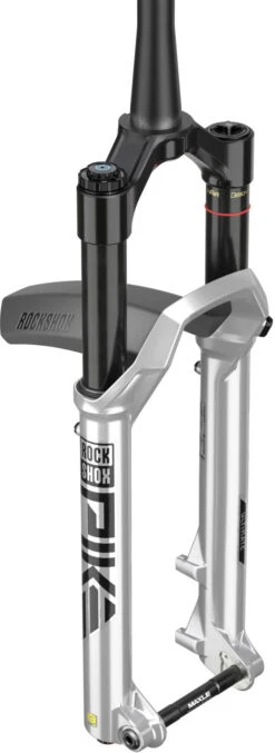 Rock-shox Pike Ultimate Debon Air+ RC2 - 29 Inch - 120 Mm Veerweg, Taps Toelopend, 44 Mm Offset - Zilver -Fietsonderdelen rockshox pike ultimate my23 1 18xINcL5uwL3gO