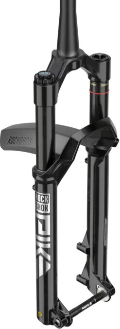 Rock-shox Pike Ultimate Debon Air+ RC2 - 29 Inch - 140 Mm Veerweg, Taps Toelopend, 44 Mm Offset - Zwart -Fietsonderdelen rockshox pike ultimate my23 6