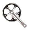 M-Wave Single Speed Crankset Zilver -Fietsonderdelen single speed kurbelsatz silber 145264