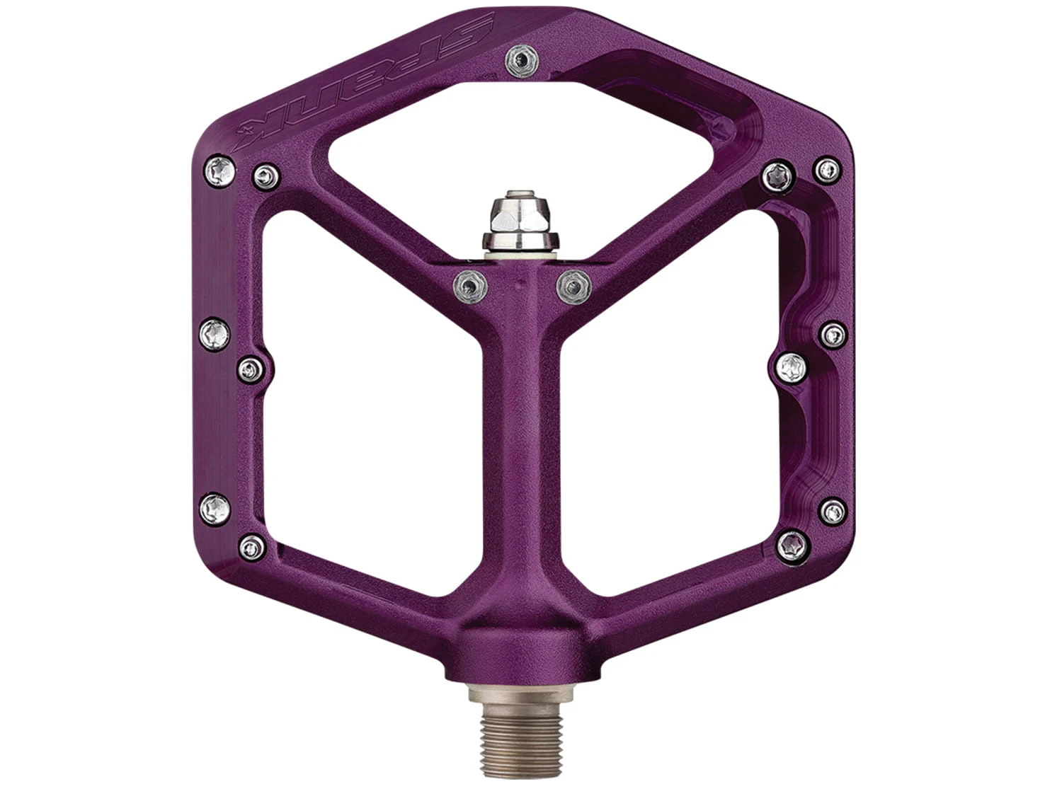 SPANK Oozy Reboot Plat Pedaal - Paars 3 SPANK Oozy Reboot Plat Pedaal - Paars