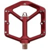 SPANK Oozy Reboot Plat Pedaal - Rood -Fietsonderdelen sp ped 0016 OOZY REBOOT PEDALS RED FRONT ID 32203