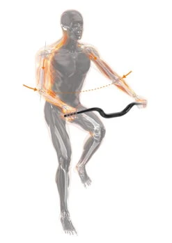 Sqlab 321 3.0 Stuur - Zwart -Fietsonderdelen sqlab Lenker Ergonomie Muskekette