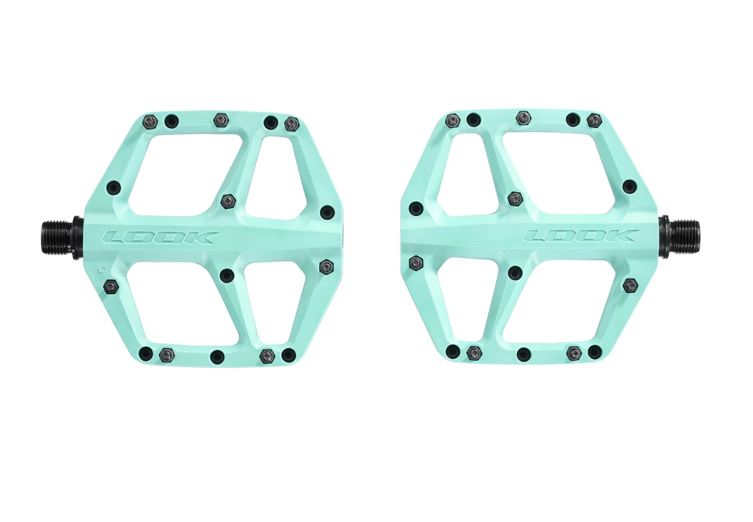 LOOK Trail ROC Fusion Fietspedalen - Ijsblauw 4 LOOK Trail ROC Fusion Fietspedalen - Ijsblauw - Afbeelding 2